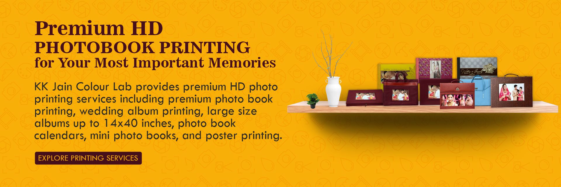 website top banner